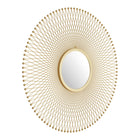 Zuo - Miroir rond Glow - Or-Couleur: Or