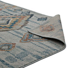 Modway - Jenica Diamant abstrait tribal marocain vieilli Tapis de 5 pi l x 8 pi L - Argent, bleu, beige et brun-8