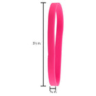 JAM Paper - Élastiques durables - taille 64 - roses - multi-usages - Paquet de 100-Restez organisé avec style en gardant ensemble des liasses de courrier, des dossiers et des documents à la maison, à l'école ou au bureau.