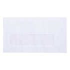 SupremeX - Enveloppe à fenêtre - No. 8 - 3-5/8" x 6-1/2" - Vélin blanc 24 lb - Certifié FSC sans logo - Paquet de 1 000-Enveloppes no 8 avec fênetre