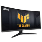 Asus - Moniteur de jeu TUF incurvé 34", noir, VG34VQ3B-FreeSync Premium offre une expérience de jeu fluide et sans déchirure d'image grâce à l'activation par défaut du VRR (taux de rafraîchissement variable)
