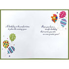 Rosedale Gold - Cartes de souhaits Fête avec enveloppes – 5-1/2 po x 8 po – Ballons imprimés – paquet de 6-Imprimées sur un papier de qualité non couché