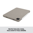 Étui clavier Logitech Combo Touch iPad Pro 11 pouces (1re, 2e, 3e, 4e générations - 2018, 2020, 2021, 2022)- Clavier rétroéclairé amovible - Sand-Faites tout avec Combo Touch : quatre modes d'utilisation polyvalents vous permettent de taper, dessiner, visualiser et lire sans jamais avoir à retirer votre iPad Pro de l'étui