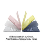 Apple - Portatif MacBook Neo 13 po avec Touch ID - A18 Pro - SSD 512 Go - Mémoire 8 Go - Rose pastel - Français-Jusqu’à 16 heures d’autonomie - MacBook Neo offre toute une journée d’autonomie pour accompagner vos journées aux études, des cours tôt le matin aux nuits blanches de fin de session