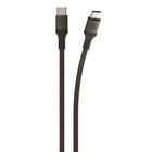 Scosche - câble de recharge USB-C à USB-C Strikeline 4 pi - noir-Connecteur d’alimentation USB de Type C : le câble de recharge de première qualité débite des transferts à haute vitesse, et permet la recharge et la synchronisation à haute efficacité des appareils équipés de port USB power delivery