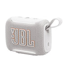 JBL - Go 5 Enceinte Bluetooth ultra-portable - Blanc-Éclairage d’ambiance sur les bords, qui stimule l’ambiance