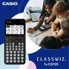 Casio - Calculatrice graphique couleur 3D CLASSWIZ CG - Noir-La fonctionnalité G-Solve permet de résoudre facilement les problèmes d'intersections, de racines et d'intégration grâce aux valeurs d'axe automatiques et à la navigation simplifiée par zoom. Trouvez les points critiques plus rapidement et plus intuitivement que les modèles concurrents