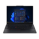 Lenovo - ThinkPad E16 Gen 3 portable 16 po - Intel Core 7 240H - SSD 512 Go - 16 Go de RAM - Windows 11 Pro - Noir-Graphismes : Graphiques Intel intégrés