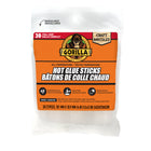 Gorilla - Hot Glue Sticks 4 po Taille Complet - Paquet de 30-Résistant aux intempéries : pour une utilisation intérieure et extérieure