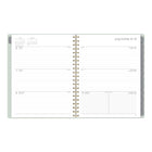 Mead - Agenda Fruits et fleurs scolaire hebdomadaire/mensuel 2026-2027 couverture rigide - 11 po H x 9 po l - Multicolore - bilingue-Format des pages : 11 po H x 8 1/2 po l