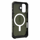 UAG - Étui Robuste Pathfinder MagSafe pour iPhone 17 - Olive-Module MagSafe intégré