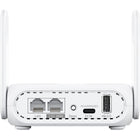 ASUS - Routeur de voyage portable double bande Wi-Fi 7 BE3600 - Blanc-Protection intégrale 24h/24 et 7j/7 grâce à la technologie AiProtection de qualité professionnelle
