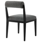 Modway - Kai Tissu Chaise à manger - Noir charbon-7