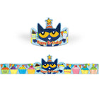 Teacher Created Resources - Couronnes de joyeux anniversaire Pete le chat, 30 par paquet, 2 paquets-Mesure 24 po x 4-3/4 po