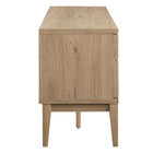 Modway - Samos 59 po Meuble TV, Chêne clair-Phases centrales de nivellement
