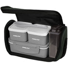 Pinnacle - Ensemble repas 6 pièces pour conservation des aliments Prata-Bec couvert hygiénique, corps intérieur en acier inoxydable, sac isotherme
