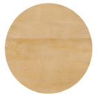 Modway - Lina Bois rond Table basse - Chêne-Nivellement, pieds sans marquage