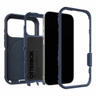 OtterBox - Étui Defender Pro MagSafe avec Contrôle de la Caméra pour iPhone 17 Pro - Bleu Riverside-DROP+ | 7 fois plus de chutes que la norme militaire (MIL-STD-810G 516.6)