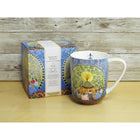 Oscardo - Tasse porcelaine « Femmes dansantes » de Leah Dorion - 485 ml-Passe au micro-ondes et au lave-vaisselle - Conçu pour une utilisation quotidienne pratique et un nettoyage sans effort