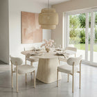 Zuo - Aurea Chaise de salle à manger - Gris pâle - Ensemble de 4-Supporte jusqu'à 250 lb