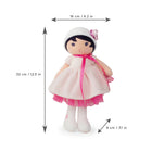 Kaloo - Poupée Tendresse Perle K, grande taille-Porte une jupe en tulle et une fleur, parfaite pour faire de beaux rêves.
