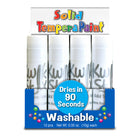 Kwik Stix - TPG60090-2 Bâtons de peinture à la tempera solide - paquet de couleur unique - blanc - 12 par paquet - 2 paquets-La formule rapide à séchage en 90 secondes que vous adorez.