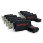 Clé USB 2.0 DataStick Sport de 4 Go de Centon, noir, paquet de 10-4 Go