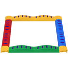 Qaba - Barre d’équilibre pour enfants avec patins antidérapants - multicolore - lot de 12-Développe les compétences d’équilibre grâce à diverses formes configurables 