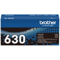 Cartouche de toner Brother TN630, noir, haut rendement-Le toner noir produit des documents nets et professionnels