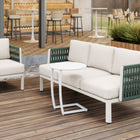 Zuo - Noga Table d’appoint - Blanc-Capacité de poids maximale: 20