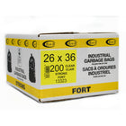 Eco II - Sacs à ordures - 26 po x 36 po - fort - clair tinté - paquet de 200 -Paquet de 200
