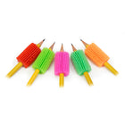 The Pencil Grip - TPG17650 Prise de crayon à pointes - paquet de 50-Paquet de 50 dans des couleurs assorties