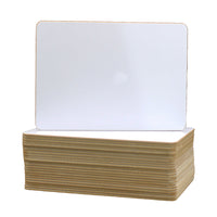 Flipside Products Tableau blanc effaçable à sec double face, 15,2 x 22,9 cm, paquet de 24-Tableau blanc effaçable à sec double face