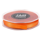 JAM Paper - Ruban de satin double face - 3/8" de large x 25 m - Orange-Notre ruban décoratif est fabriqué à partir de satin double face de la plus haute qualité, avec une finition lisse !