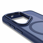 Blu Element - Chromatic Kick avec étui aimants pour Samsung Galaxy S26 Ultra, Bleu Marine-Boutons en aluminium ultra-réactifs