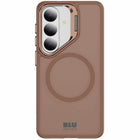 Blu Element - Chromatic Kick avec étui aimants pour Samsung Galaxy S26+, Marron-Testé contre les chutes à 300 reprises d'une hauteur de 2,4 mètres