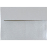JAM Paper Enveloppes d'invitation métalliques A7 - 5,25 x 7,25 po - Stardream Silver - paquet de 25-Couleur: Argent rêve étoilé