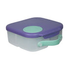 b.box - Mini Lunchbox - Lilas Pop-Le porte-fruits flexible s'étire pour contenir des fruits entiers
