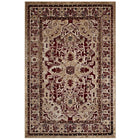 Modway - Grania Turc floral vintage orné Tapis de 5 pi l x 8 pi L - Bourgogne et Tan-Tissage texturé à poil bas et doux