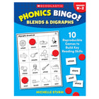 Scholastic Teaching Solutions - Bingo phonétique : Cahier d'activités sur les voyelles longues et complexes-Rendez la révision de la phonétique amusante avec ce format de jeu de bingo qui développe les compétences