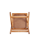 Manhattan Comfort - Lot de 4 chaises pliantes de salle à manger Pullman 46 cm style industriel chic - Nature-Garantie limitée du fabricant de 30 jours
