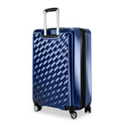 Ricardo Beverly Hills - Melrose Moyen Valise Rigide de 26"  - Bleu-Poignée télescopique avec prise confortable: Offre un contrôle fluide et confortable dans les aéroports, les hôtels et lors des journées de voyage chargées