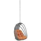 Modway - Whisk Terrasse extérieure Chaise à balançoire sans support - Orange-Cadre de siège en tuyaux d’aluminium