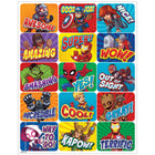 Eureka - Autocollants de succès d'aventure de super-héros Marvel - 12 paquets de 120-Se coordonne avec la collection Marvel™ Super Hero Adventure