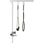 PawHut - Bras de toilettage pour chien réglable 25,6 po H avec pince et 3 boucles - argent-Fabriqué en acier inoxydable et en aluminium, garantissant une durabilité supérieure et une résistance à la rouille 