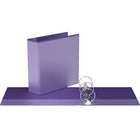 Davis Group Super offre Easyview, Reliure View à anneaux ronds 3 po, personnalisable, paquet de 6 - Violet-3 po