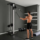Soozier - Station De Câble Murale Avec 15 Positions Doubles Poulies Réglables-Fabriqué en acier de qualité supérieure pour offrir une machine robuste  