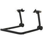 HOMCOM - Support pour motocyclette-Se convertit entre support avant et arrière pour une utilisation polyvalente 
