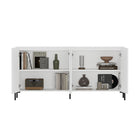Manhattan Comfort - Buffet Moderne Abbey 170 cm - Blanc-10