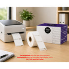 Premium Tape - Dymo Étiquettes de retour 30330 - 3/4 po x 2 po - Noir sur Blanc - Paquet de 500-Format d’étiquette d’adresse retour de 3/4 po x 2 po / 19 mm x 51 mm.